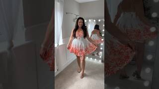 Zimmermann HampM Dress Dupe 🤍🧡 designerdupe hmhaul hmdress [upl. by Icaj]