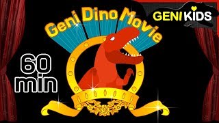 ▶Genikids Dino Movie◀ 22 DINOSAURS Adventure Full Ver  Dinosaurs Short Cartoon for Kids [upl. by Eanej]