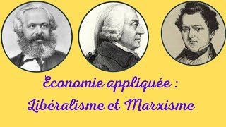 Le champ dapplication de la science économique  Libéralisme VS Marxisme économie marxist [upl. by Yrtnej]