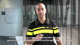 Vragenvideo 3  lessen in de basis politieopleiding niveau 4 [upl. by Nillek]