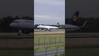 Airbus A320NEO Lufthansa Landing [upl. by Race]