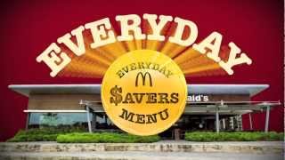 McDonalds Singapore Everyday Savers Menu [upl. by Leval]