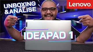 LENOVO IDEAPAD 1 Ryzen 57520U o MELHOR notebook CUSTO BENEFICIO UNBOXING e ANÁLISE [upl. by Annuahsal]