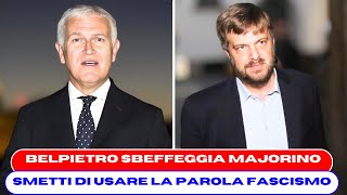 BELPIETRO E MAJORINO LITIGANO PESANTEMENTE E PAOLO DEL DEBBIO DEVE INTERVENIRE [upl. by Hoxie624]