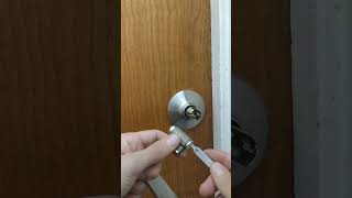 How To Unlock a Cheap Doorknob GameBoy090 [upl. by Theresita]