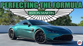 2022 Aston Martin Vantage F1 Edition car review [upl. by Aifas]