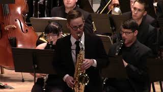 Maslanka Concerto for Alto Saxophone Mvt 4 Interlude Starry Night [upl. by Addiel]