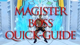 MAGISTER BOSS QUICKGUIDE RS3 NEW BOSS [upl. by Ut]