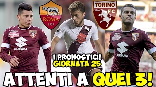 E SE GLI EX PUNISSERO LA ROMA VS TORINO  I PRONOSTICI [upl. by Levey]