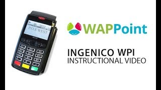 WAPPoint  IWL Ingenico [upl. by Gaudette]