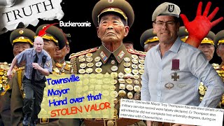 Military Stolen Valor Troy Thompson Mayor of Townsville Cant Make it Up but he could lol [upl. by Mraz539]