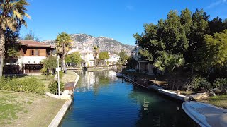 4k Walking tour of Göcek Fethiye Turkey January 2022 [upl. by Yadrahc668]