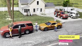 164 scale red chevy tahoe [upl. by Enaid]