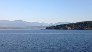 BC Ferry Ride  Horseshoe Bay to Departure Bay in Nanaimo BC with a Harbour Air Seaplane Spotting [upl. by Bernarr365]