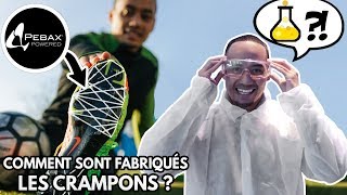 COMMENT SONT FABRIQUÉS LES CRAMPONS DES CHAUSSURES DE FOOT [upl. by Inah28]