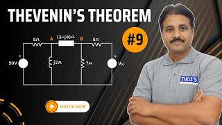 THEVENIN THEOREM SOLVED PROBLEMS IN HINDI PART9 TIKLESACADEMYOFMATHS [upl. by Melone]