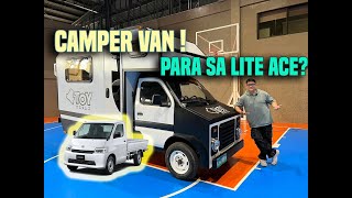 First Toyota Liteace Camper Van in PH [upl. by Cthrine]