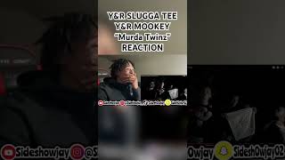 YampR SLUGGA TEE amp YampR MOOKEY  Murda Twinz reaction shorts [upl. by Henrie]