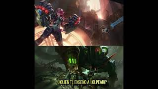 Warwick con Vi y Jinx Interacciones By Kilu [upl. by Ardisj85]