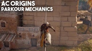 AC Origins Basic Parkour Breakdown [upl. by Ailin69]