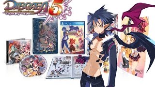 Disgaea 5 Alliance of Vengeance Unboxing Limited Edition [upl. by Rodmann872]