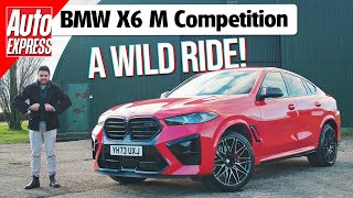 BMW X6 M Competition review – the CRAZIEST performance SUV on sale [upl. by Gizela]