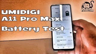 UMIDIGI A11 Pro Max Bumpy Battery Test [upl. by Lubbock]