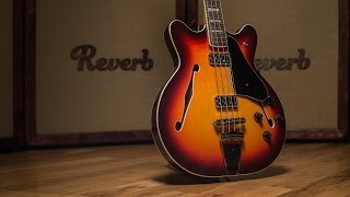 Fender Coronado Bass Reissue Demo [upl. by Ybroc827]