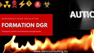 Aero Consulting FORMATION DGR TRANSPORT AERIEN DES MARCHANDISES DANGEREUSES [upl. by Ycnaffit]