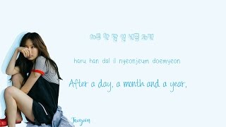 TAEYEON  Fine Lyrics HanRomEng Color Coded [upl. by Araldo781]