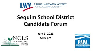 762023 Sequim School District Primary Forum [upl. by Corrie869]