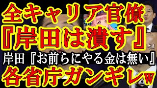 【全キャリア官僚『岸田のクソメガネぶっ潰してやる！』なんと狂戦士岸田が官公庁の裏金『基金』をぶっ潰したぁw】岸田が官公庁に嫌われたぁｗ自民党の裏金議員ぶち壊して、各省庁の裏金までぶち壊したぁ！バーサー [upl. by Ettenoitna]