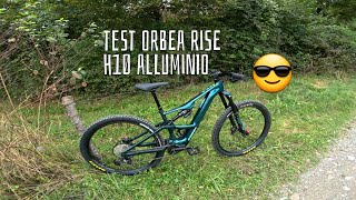 Orbea Rise H10 alluminio lho provata [upl. by Anitram290]