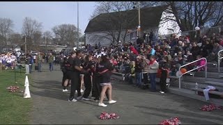 Chicopee Comp and South Hadley battle in Thanksgiving football [upl. by Hcir]