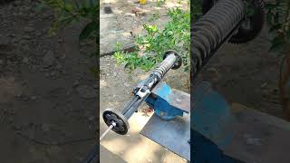 Making Homemade tool for bike shocks opening tools homemadetool seniorwelder [upl. by Arul994]