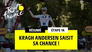 TDF2020  Étape 14  Kragh Andersen saisit sa chance [upl. by Newel]