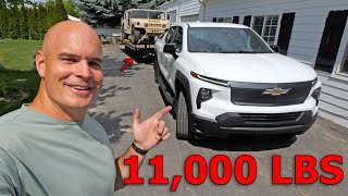 Why does the Chevy EV tow TWICE as far as the Cybertruck [upl. by Mussman]