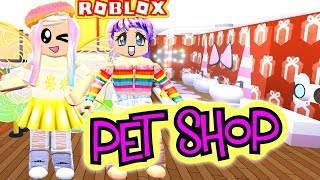 CREATING A PET HANGOUT 🎉💖 THE NEW PET SHOP 💖 in ADOPT ME 🔔 CUSTOM SHOP HOUSE UPDATE ROBLOX [upl. by Gershon895]