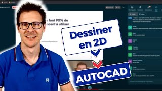 Apprendre à dessiner sur AutoCAD 2D facilement et rapidement [upl. by Soracco]