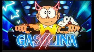 🥀GASOLINA X NOBITA😈  FT NOBITA STEEL TROOPS  EDITz [upl. by Derinna]