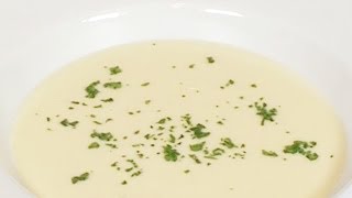 Vichyssoise Crema fria de Puerros y Patatas [upl. by Mezoff]