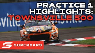 Practice 1 Highlights  nti Townsville 500  Supercars 2023 [upl. by Drawe]