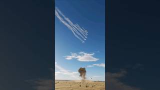 A10 warthog fires a air to ground Maverick missile overhead dcs [upl. by Adolpho]