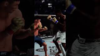 Big elbow KO ufc ufcgame combatsport mma eaufc5 martialarts views likeandsubscribe like [upl. by Adrien760]