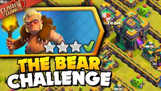 Easily 3 Star Dont Poke the Bear Challenge Clash of Clans [upl. by Aihseyn]