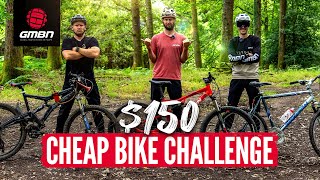 An Enduro MTB For 150  GMBN’s Cheap Bike Challenge [upl. by Lenoj819]