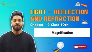 Magnification  Class 10 Chapter  9  cbse k2institute viral [upl. by Trill458]