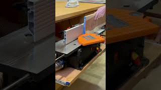 Small Woodshop Pullout Jointer [upl. by Olwen752]