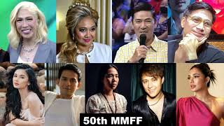 Exciting Entries Revealed for the 50th MMFF Comedy Drama Action Horror and Musical Galore [upl. by Erickson]