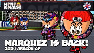 EN MiniBikers  MotoGP  2024 Aragon GP [upl. by Kalvn]